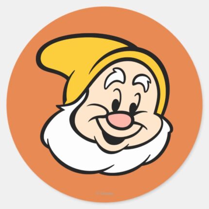 Happy 2 Classic Round Sticker