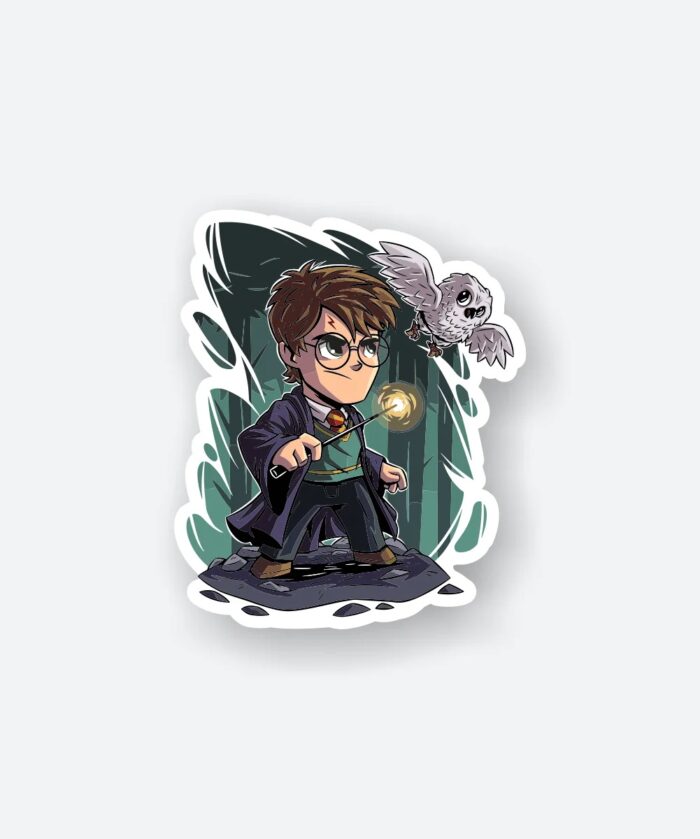 Harry Potter Cartoon Sticker