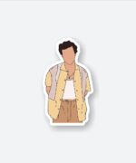 Harry Styles Yellow Outfit Sticker