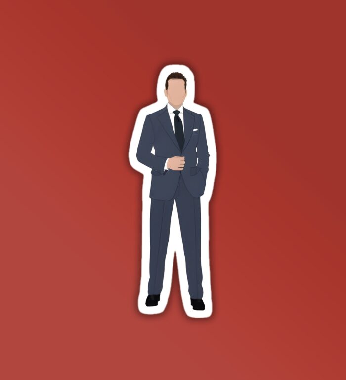 Harvey Specter   Suits Laptop   Mobile Sticker