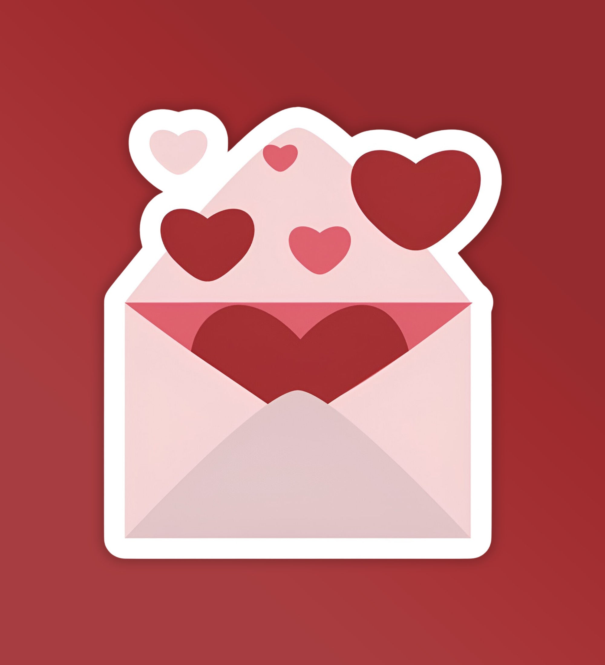 Heart Mail Laptop Mobile Stickers Heart Mail Laptop Mobile Stickers