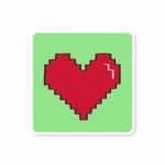 Heart Sticker