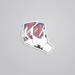 Heart In Trafalgar Laws Hand Anime Stickers