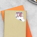 Heart In Trafalgar Laws Hand Anime Stickers