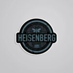 Heisenberg Breaking Bad TV Shows Stickers