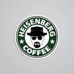 Heisenberg Coffee TV Shows Stickers