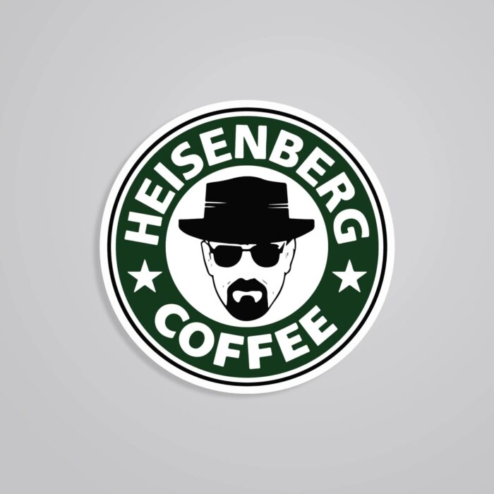 Heisenberg Coffee TV Shows Stickers