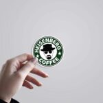 Heisenberg Coffee TV Shows Stickers