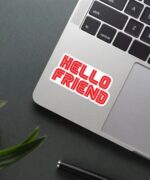 Hello Friend Sticker