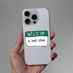 Hello Im A Bad Idea Sticker