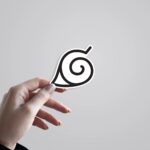 Hidden Leaf Symbol Anime Stickers
