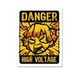 High Voltage Zenitsu Sticker