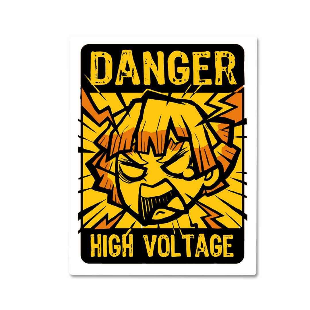 High Voltage Zenitsu Sticker