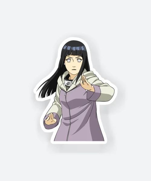 Hinata Hyuga Naruto Sticker