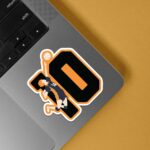 Hinata Number 10 Anime Stickers