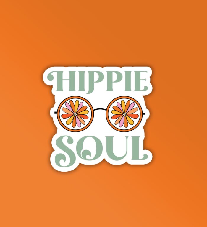 Hippie Soul Laptop Mobile Stickers