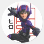 Hiro Classic Round Sticker