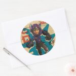 Hiro Propaganda Classic Round Sticker