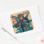 Hiro Propaganda Square Sticker