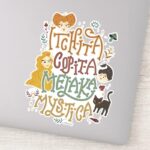 Hocus Pocus Mystical Spell Incantation Sticker