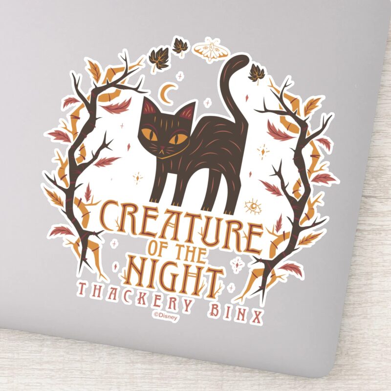 Hocus Pocus Thackery Binx Night Magic Sticker