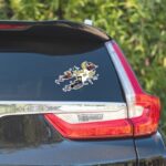 Hocus Pocus Tonight We Fly Broom Squad Sticker