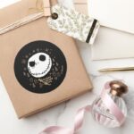 Holiday Scare King Classic Round Sticker