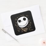 Holiday Scare King Square Sticker