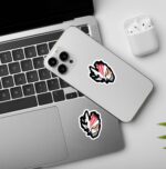 Hollow Mask Bleach Laptop Mobile Stickers