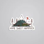 Home Sweet Hammock Travels Stickers