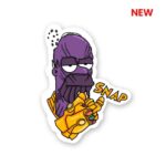 Homer Snap Sticker
