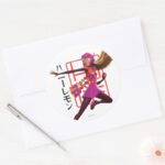 Honey Lemon Classic Round Sticker