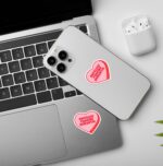 Hopeless Romantic   Laptop Mobile Stickers