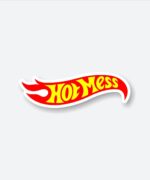 Hot Mess Sticker