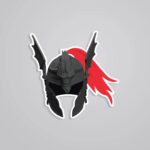 House Of The Dragon Helmet TV Shows Stickers