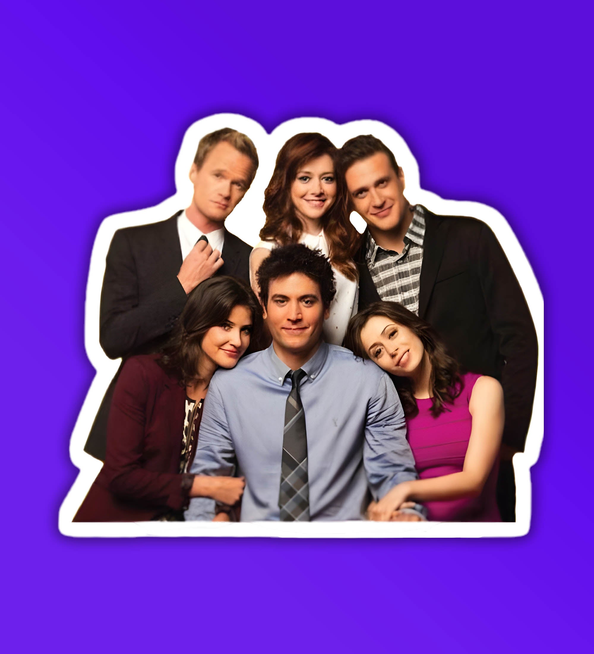 How I Met Your Mother Laptop   Mobile Sticker