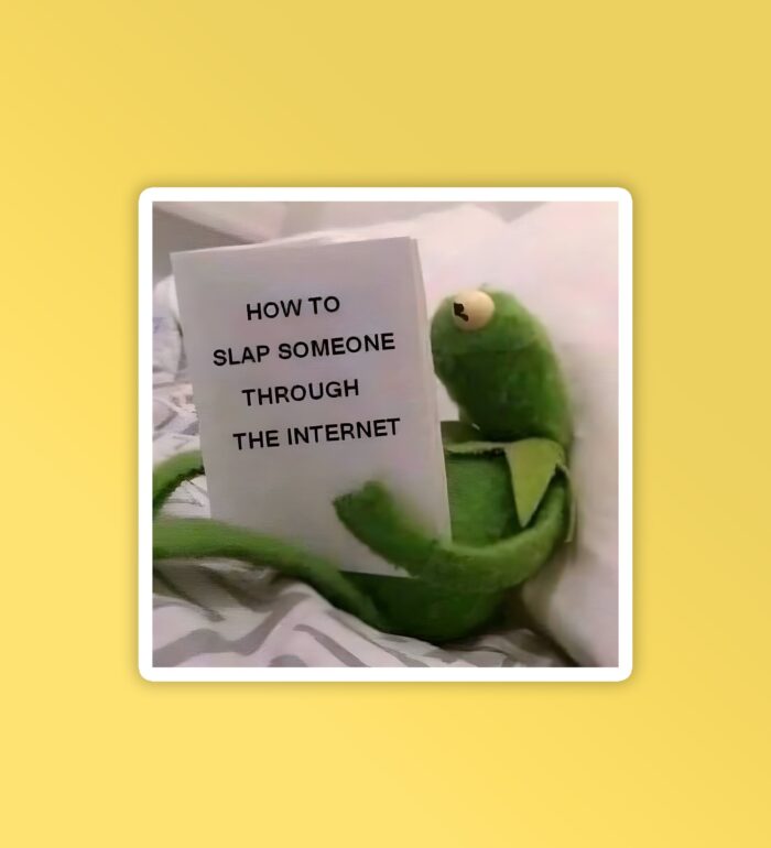 How To Slap Someone   Laptop Mobile Stickers