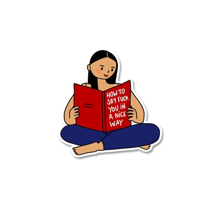 How To Say Fuck You Sticker