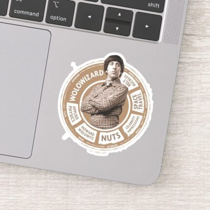 Howard Info Graphic Sticker