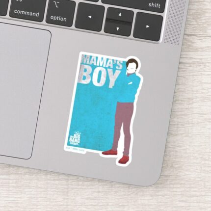 Howard Mamas Boy Sticker