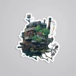 Howls Moving Castle Anime Stickers