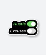 Hustle Mode On Sticker