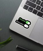 Hustle Mode On Sticker