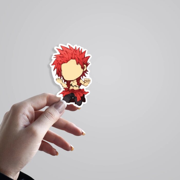 Hyped Eijiro Anime Stickers