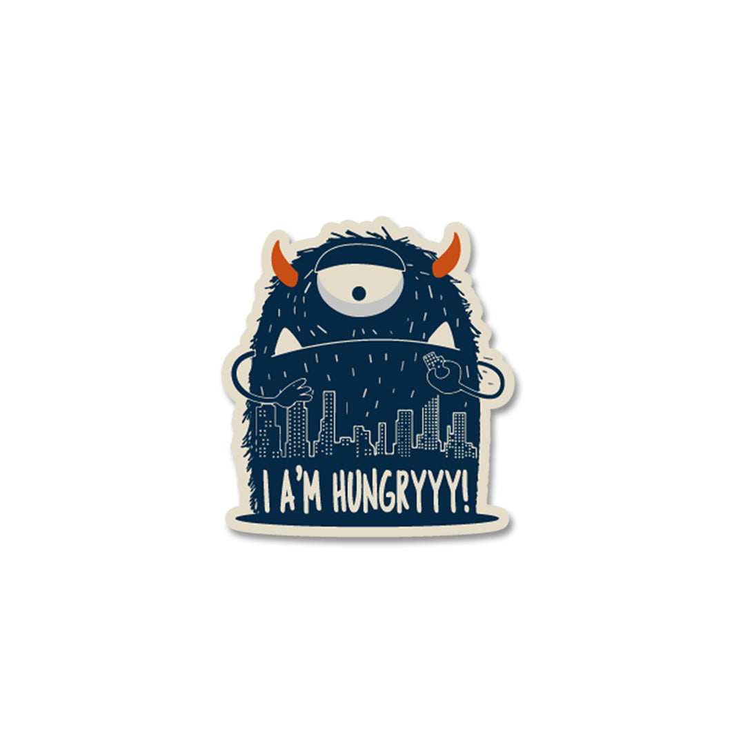 I AM Hungry Stickers