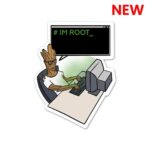 I AM GROOT Sticker