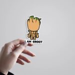 I Am Groot Movies Stickers