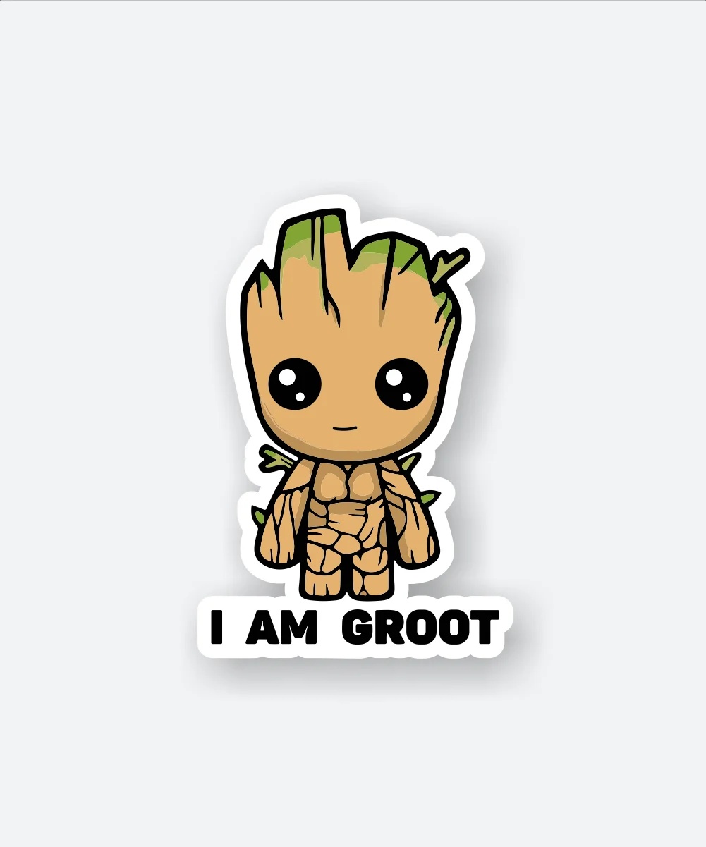 I Am Groot Sticker