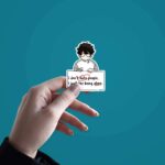 I Dont Hate People Sticker