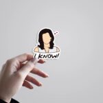 I Know TV Shows Stickers
